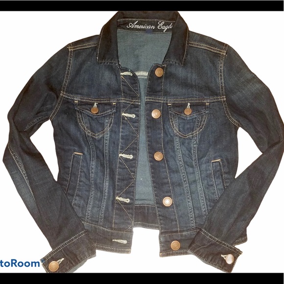 American Eagle denim jacket XS - Picture 1 of 4